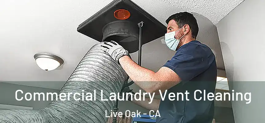 Commercial Laundry Vent Cleaning Live Oak - CA