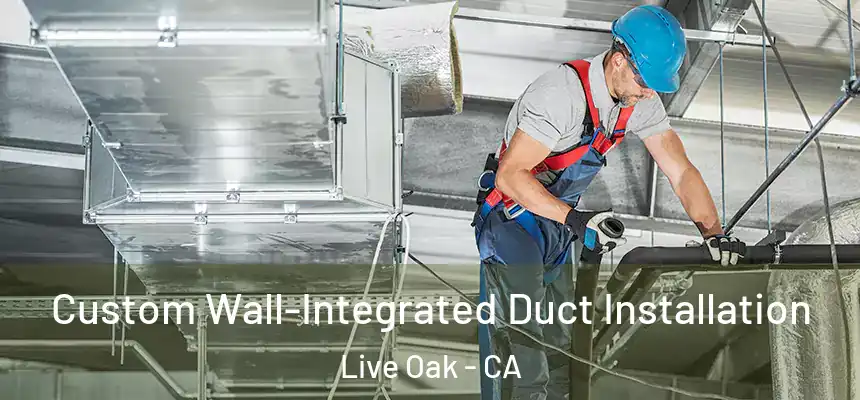  Custom Wall-Integrated Duct Installation Live Oak - CA