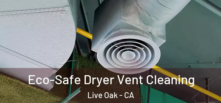 Eco-Safe Dryer Vent Cleaning Live Oak - CA