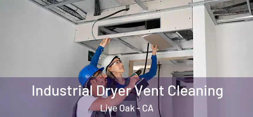 Industrial Dryer Vent Cleaning Live Oak - CA